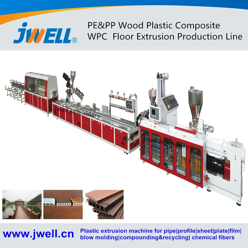 Jwell Plastic PVC/PE/PP/WPC Window Door Frames/ Ceiling Board/ Wallboard /Skirting/ Pipe/ Sheet Film / Tube Extrusion Machine