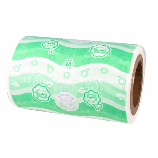 Color Printed Breathable PE Film for Making Baby Diaper