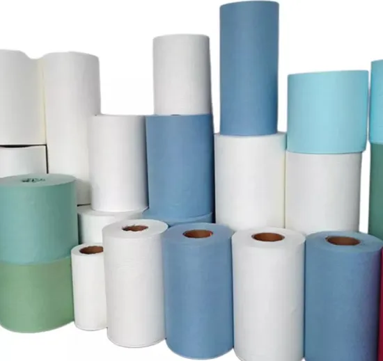 Mix Wood Pulp Spunlace Nonwoven Fabric Thin Raw Material Absorbent Core for Sanitary Napkin