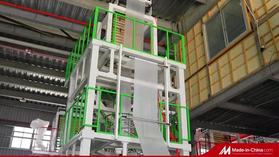 Plastic PE Film Blowing Machine Extruder Blown Film Machine