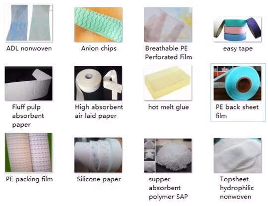 Super-Dry by Sap Absorbent Raw Material for Baby Diapers Sanitary Napkins
