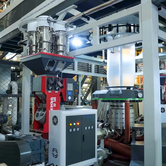 High-Low Pressure HDPE LLDPE EVA LLDPE High Speed Film Blowing Machine