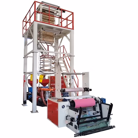Plastic PE Film Blowing Machine Extruder Blown Film Machine